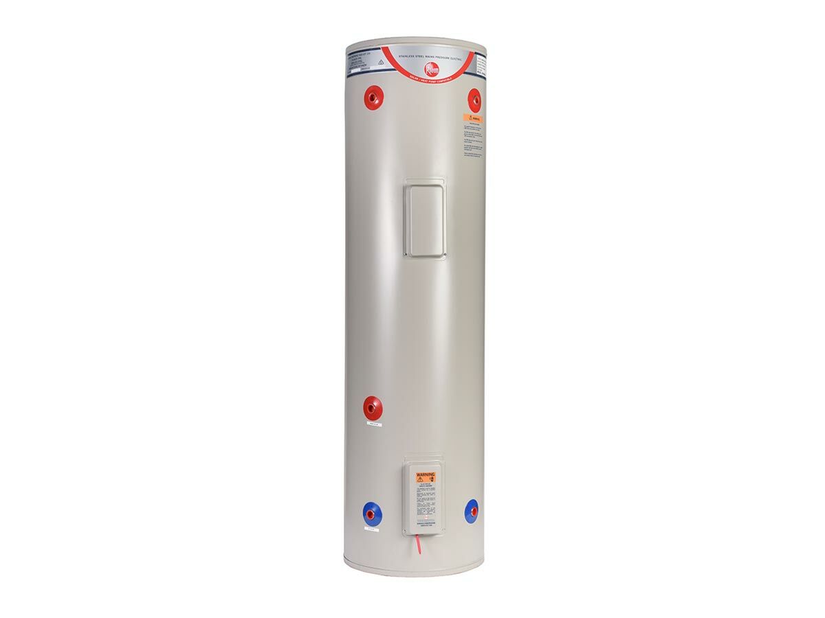 Rheem 180L 2kW Mains Pressure Stainless Steel Internal/External Hot
