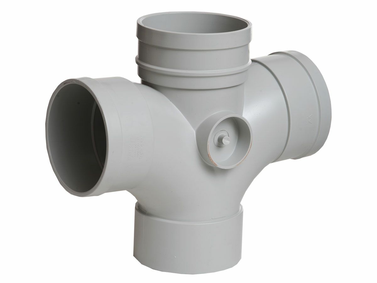 DWV Double Junction 100mm x 88 Degree from Reece