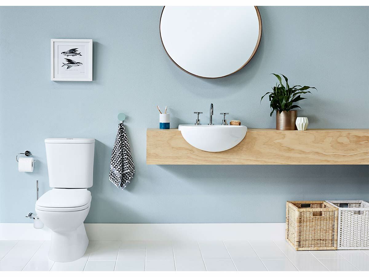 Posh Domaine Close Coupled Rimless Toilet Suite S Trap with Soft Close