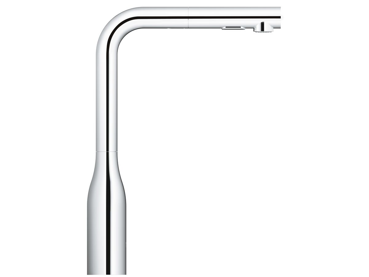 GROHE Essence New Gooseneck Pull Out Sink Mixer Tap with Dual Spray Chrome (6 Star) from Reece
